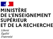 Ministère de l’Enseignement Supérieur et de la Recherche